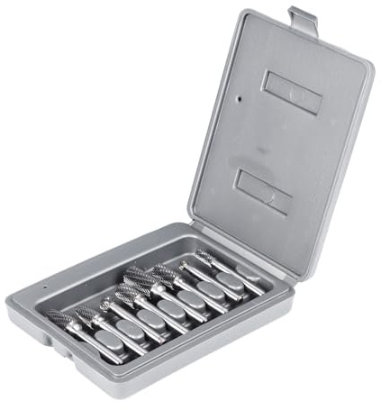 Asixxsix SET PER INTALLIO DELLA PITRA, FRESE Diamanta PER Lucidatura, Accessori PER Utensili Rotanti, Frenesta PER Intaglio, Incisioni, Molatura, Lucidatura di Pietra, Vetro, Gioielli