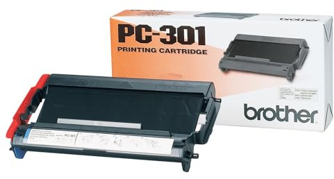 brother PC-301 Transferband, Thermotransferrolle, Schwarz