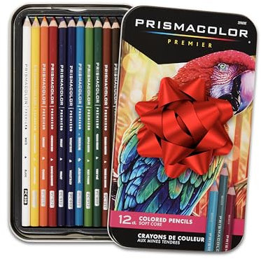 Prisma Premier Colored Pencils Tin-Set of 12 Colors