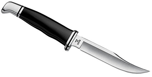 Buck 102 Woodsman, Outdoormesser,420HC Klingenstahl,Aluminium Griff,Poliert, scharfes Messer für Abenteur,Outdoor, Angeln