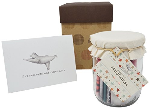 Mindfulness Gift: Rustic jar Full of Daily Mindful tasks and Challenges, Living Room