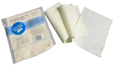 Staubbindetuch Staubfix Soft I Staubtuch für alle Lacke geeignet I Wasserbasislack, Autolack, Effektlack I 45 x 19 cm I 1 Pack (10 Stück) I Zur zuverlässigen Reinigung glatter Oberflächen