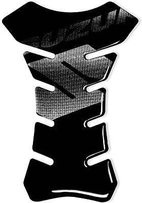 Protezione per Serbatoio Moto Suzuki 3D, Nero