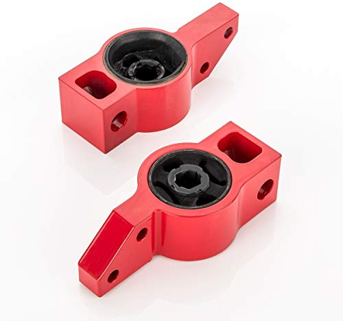LST 2x Lagerung Querlenker Gummilager VL VR rot