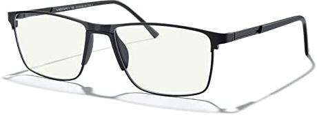 MERRY'S Fashion Blue Light Blocking Glasses - Reading Glasses Metal Frame Spring Hinge Readers for Men Eyeglasses