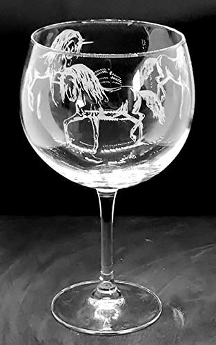 Unicorn Design - Boxed 70cl Glass Gin Balloon
