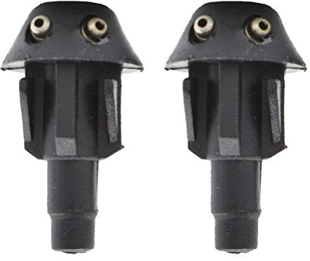2Pcs/set Front Window Windshield Windscreen Wiper Washer Jet Nozzle Spray For Peugeot 106 205 206 306 506 Hood Water Liquid Jets Windshield Washer Nozzle