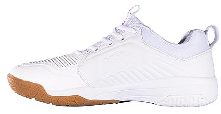 Salming Eagle Damen Squash Schuhe, Weiss/opulenter Garten, 41 EU