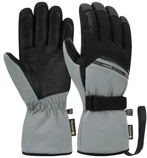 Reusch Gore-TEX Skihandschuhe für Herren & Damen | warm & wasserdicht | atmungsaktive Winterhandschuhe mit Softshell & Ziegenleder, für Ski, Outdoor & Freizeit, Größe 6-12, Morris GORE-TEX