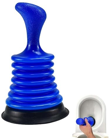 Sink Plunger Sink Unblocker and Drain Plunger Toilet Plunger Toilet Unblocker Toilet Plungers for Unblocking Sink Plungers for Unblocking Plunger Shower Unblocker Plunger Drain Unblocker(Blue)
