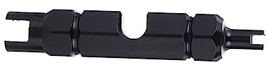 Extractor de Núcleos de Neumáticos de Bicicleta Negro de Aleación