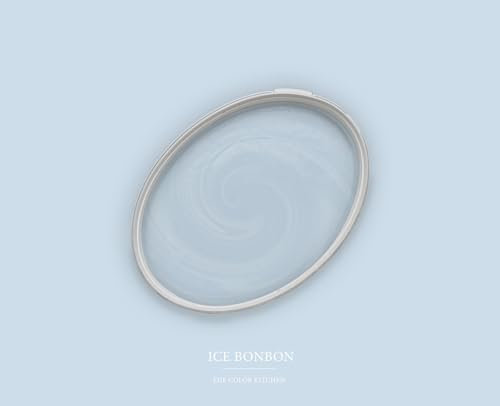 BRICOFLOR Wandfarbe babyblau ideal für Babyzimmer und Schlafzimmer Moderne Farbe pastell blau in 2,5 und 5 Litern