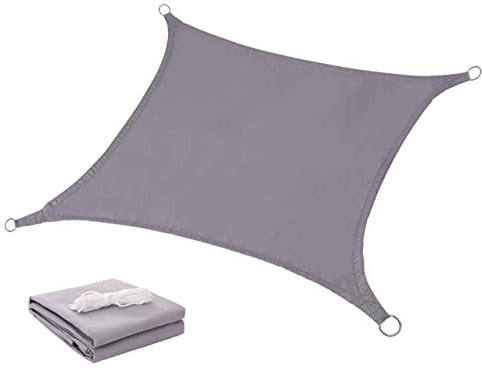Supvox Quadratisches Sonnensegel Wasserdichtem Polyester Uv-Schutz Für Garten Terrasse Und Pool Elegantem Für Außenbereiche