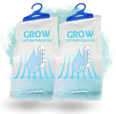 TronicXL 2 pezzi Deumidificatore per Growbox Grow Tenda Armadio Accessori Deumidificatore Climatizzatore