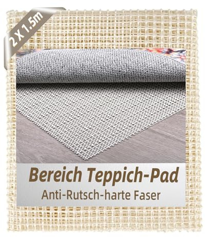 Antirutschmatte Teppich Antirutsch Antirutschmatte Rutschmatte Antirutschunterlage Anti rutsch Teppichunterlage rutschfest Teppichunterlage für Teppich 200x150cm
