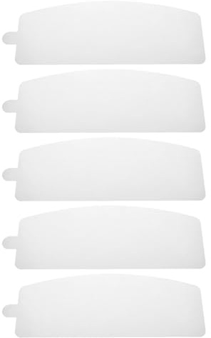 CONGARTENO 5 Stück Ersatzlinsen für Sandstrahlhelme – 025mm Dicke Klare Schutzscheiben aus Abriebfestem Glas Universelle Passform für Schleif und Sandstrahlgeräte Langlebiger Gesichtsschutz