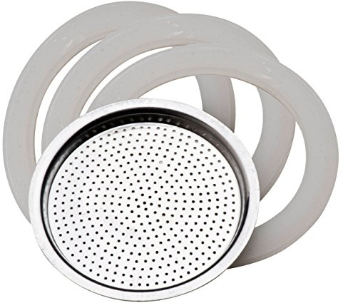 Pedrini 02CF039-RG1 Pièce de Rechange, Acier Inoxydable, Blanc, 10 Tasses, 4 unités