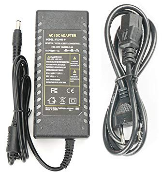 Fuente de Alimentación 24V 5A 120W Transformador para Tiras LED,Cámara,LCD de TFT
