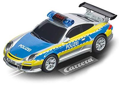 Carrera Digital 143 Porsche 911 Polizei | Slotcar Rennbahn | Maßstab 1:43 | Spielzeug für Kinder ab 6 Jahren & Erwachsene