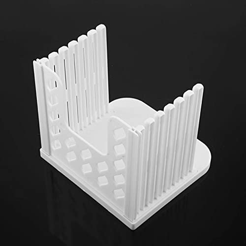 BORDSTRACT Trancheuse à Pain, Épaisseur réglable, Sandwich grille-pain Multifonctionnel, Épaisseur réglable 5mm/20mm/24mm/30mm, Pour pain maison, gâteaux, bagels, pliable et compact