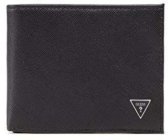 Guess Herren Natürlich Reisezubehr-Brieftasche, Bla