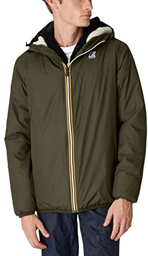 K-Way Giacca con cappuccio K3118TW Tg. M Verde