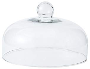 XIALIUXIA Mikrowellenabdeckhaube/Mikrowellen Abdeckung/Fliegenhaube,Geburtstagskuchen-Kuppelabdeckung, transparente Glaskuppel, Restaurant, Pizza, Sushi, Kuppel, Lebensmittel, Frischhaltung, Küchen