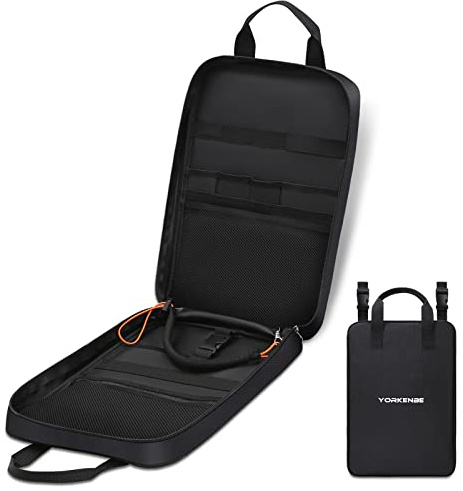Yorkenbe Organiseur de Cuisine de Camping, Sac à ustensiles de Cuisine Haute capacité, avec Crochets de Suspension et Support de Serviette en Papier, Multi-Poches, étanche, Portable, pour Barbecue
