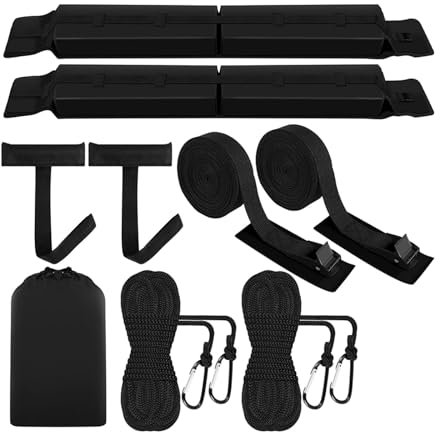 DZSFDGDDFGD Dachträger Auto Weiche Dach Rack Pads Gepäck Träger Für Kajak Surfbrett-SUP Kanu Kajak Zubehör Dachgepäckträger & -Boxen