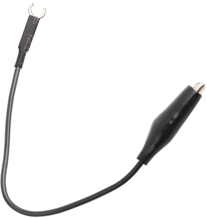 4Pcs Oscilloscope Probe Ground Lead Wire Cable with Clip, Reliable, Easy to Use, for Standard Oscilloscope Probes