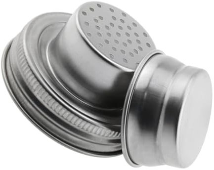 GRIRIW Cocktail Flour Shaker Lids Jar Drink Lids Bar Accessory Salt Shaker Jar for Kitchen