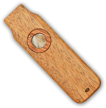 Professionelles Lichtgewicht Tragbares Kazoo Mit Membran Holz Kazoo Tragbares Musikinstrument Ukulele Gitarrenpartner