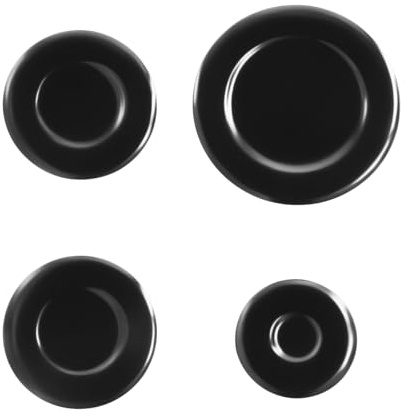 Kit universale per fornelli a gas, 55 mm, 75 mm, 100 mm, per accessori universali (concavo-4 pezzi)