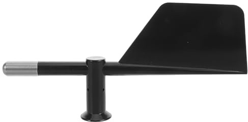Aleta para Anemómetro de Viento, Pieza de Plástico Negro | Veleta de Viento para Jardin, Medición Precisa de Dirección y Estabilidad, Uso Exterior
