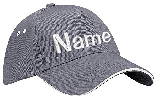 Nashville print factory Ultimate 5-Panel Cap Sandwich Peak Bestickt mit Name oder Text Mütze Cappy Basecap