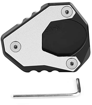 seitenständer kle 500 + Motorrad CNC Seitenständer Vergrößerungspad für/KLE 650 15-18