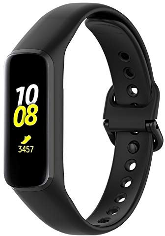 FunBand kompatibel mit Samsung Galaxy Fit 2 R220 Armband, Silikon Sport wasserdichte Fitnessuhr Ersatzarmband Ersatz Bandfür Samsung Galaxy Fit 2 R220 Smart Watch