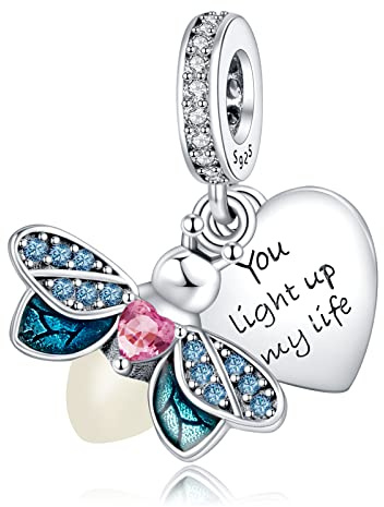 Amuefer Charms en Argent 925 Pour Bracelets et de Femmes, Perles animales Chats, Chiens, Empreintes de pattes, oiseaux, éléphants, pendentifs en perles, cadeaux d'anniversaire pour Famille et amis