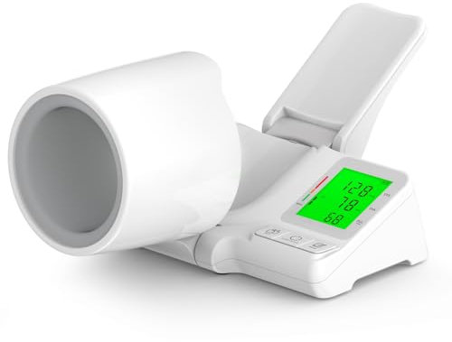 BP Machine Blood Pressure Monitors, HOLFENRY CE Approved UK Upper Arm Blood Pressure Machines No-Tie Cuff with Voice Broadcasting for Home Use