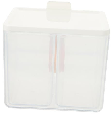 MAGICLULU Wattestäbchenspender Home Organizer Separate Wattepad-box Make-up- Platzsparende Aufbewahrung Für Das Badezimmer