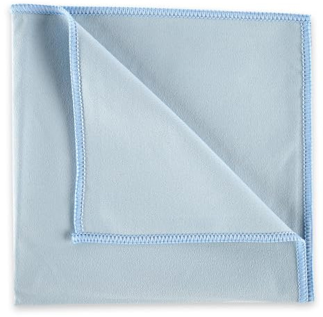 50 Stück Hygoclean Mikrofasertücher Micro Master Dishes | Polyester/Polyamid, blau, L: 40cm, B: 40cm, 185gr-m², Karton, Putztücher, Reinigungstuch, poliertücher, Microfasertücher, Staubtuch
