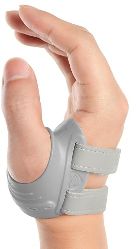 FORTEMOTUS CMC Thumb Brace, Upgrade Thumb Splint for CMC Joint Pain Relief and Support, Osteoarthritis, Tendonitis, Arthritis, CMC Joint Thumb Arthritis Brace: for Women Men (Grey, Right Hand, Small)