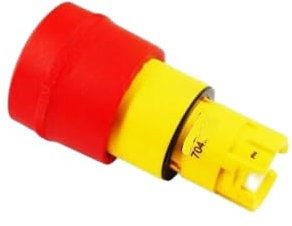 IndusTradCorp 704.066.2A Botón de Interruptor, Interruptor pulsador de Parada de Emergencia, Interruptor de Parada de Emergencia