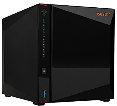 Asustor - AS5304T 4Go NAS + 64To (4X 16To) IRONWOLF