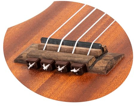 Alba Guitar Beads Brown Ukulele Beads for Nylon Strings, carbon strings