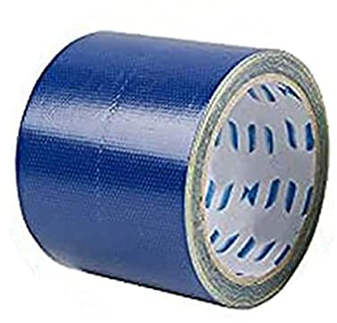 ZUICC Stark haftendes Planenband, 5M x 8CM PE Planenband, Reparaturklebeband für Gewebeplanen, Planenflicken, Selbstklebeband Tape Planenband für Lastkraftwagen, Wasserdicht Planenflicken (Blau)