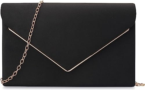 BBjinronjy Clutch Für Hochzeit Kettentasche, Clutch Damen,Clutch handtaschen damen klein,elegant Samt Clutch Umschlag Crossbody Klassisch Clutch Tasche Abendtasche Hochzeit