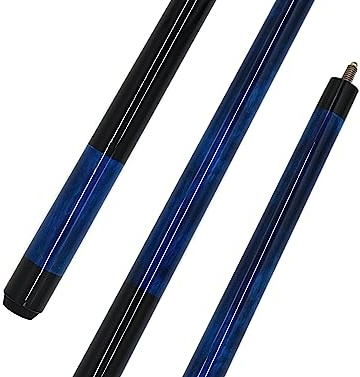 BILMAG Billardqueue Kinderqueue Pool Queue Cue KIDDY Blau, 2-TLG, 123cm
