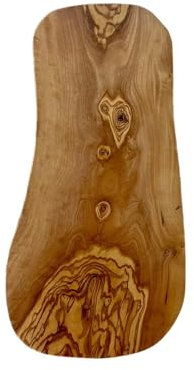 DALISTORE TM003 - Tabla de cortar con capacidad de madera de olivo, 33,5 x 17 x 2,5 cm