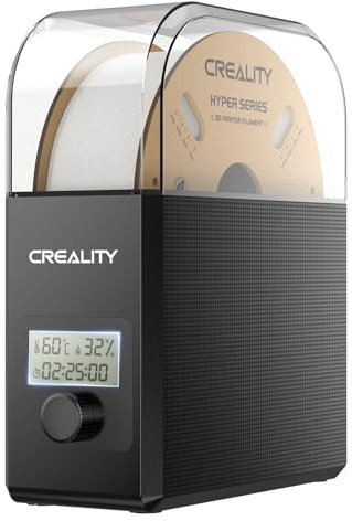 Creality Offiziell Filament Trockner, 3D Drucker Filament Dryer Box, Halten Filament Trockenbox Während des 3D Drucks, Filament Dry Box für 1.75/2.85mm PLA PETG ABS TPU, 360 ° Gleichmäßige Erwärmung